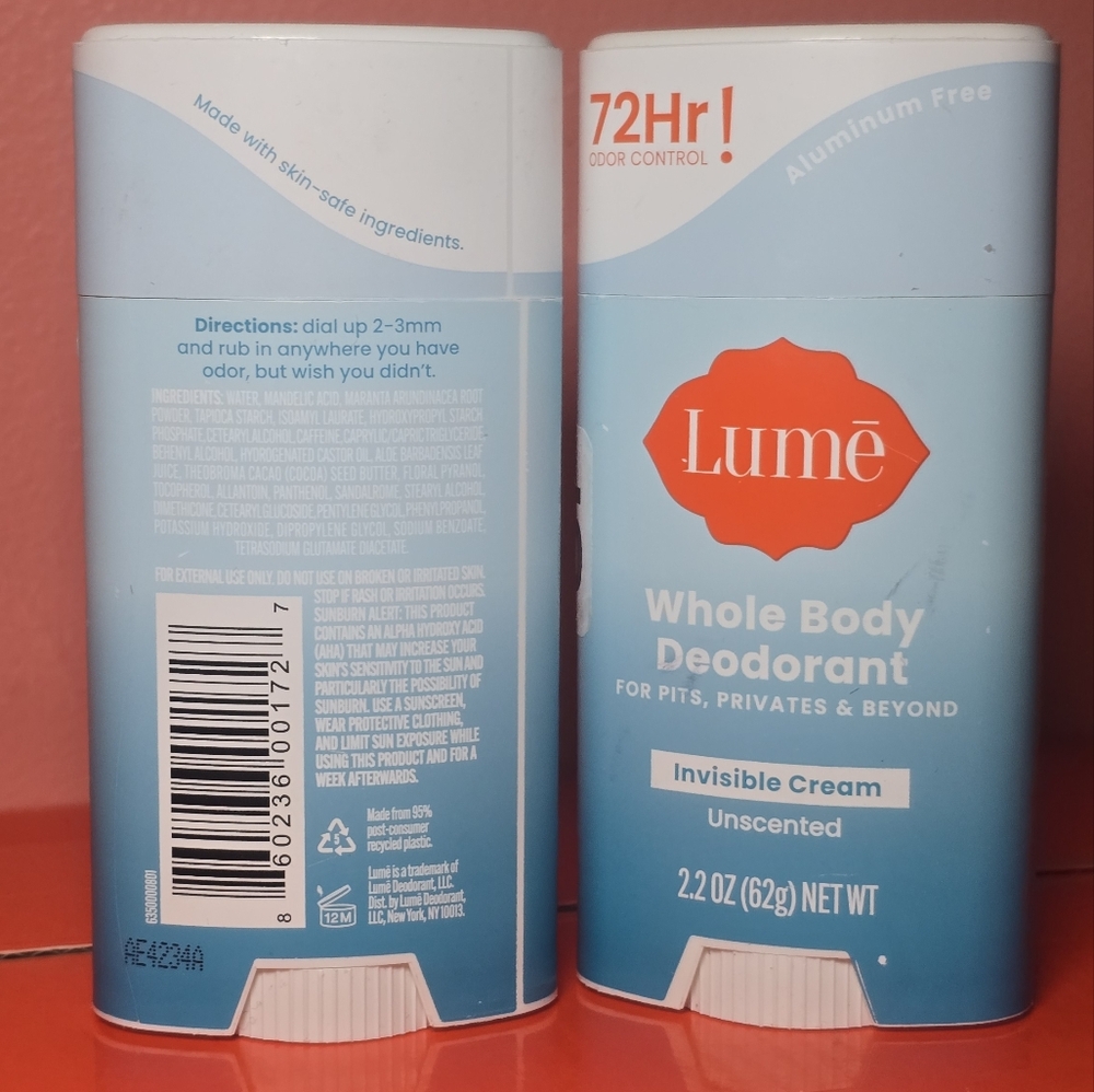 Blue Bath & Body Cream with Soothing Formula 2 pack